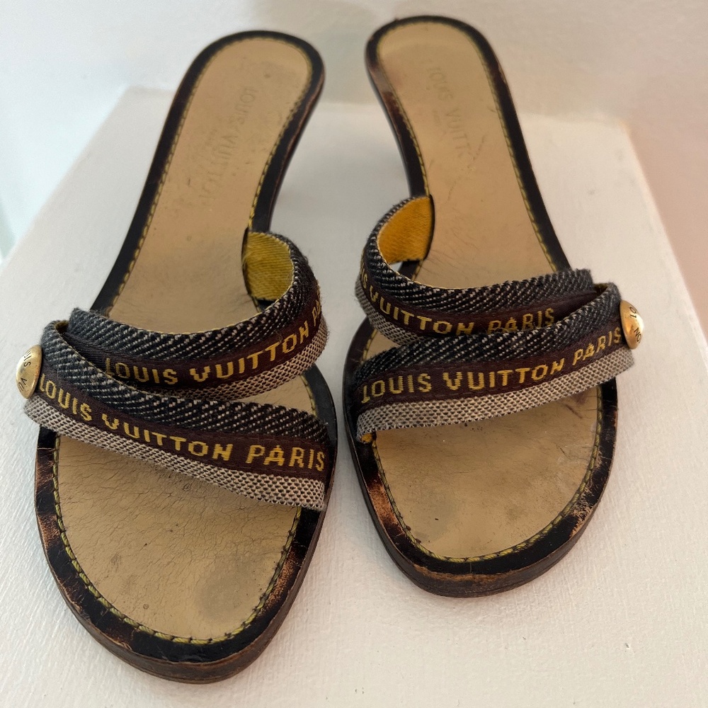 Louis Vuitton vintage heels